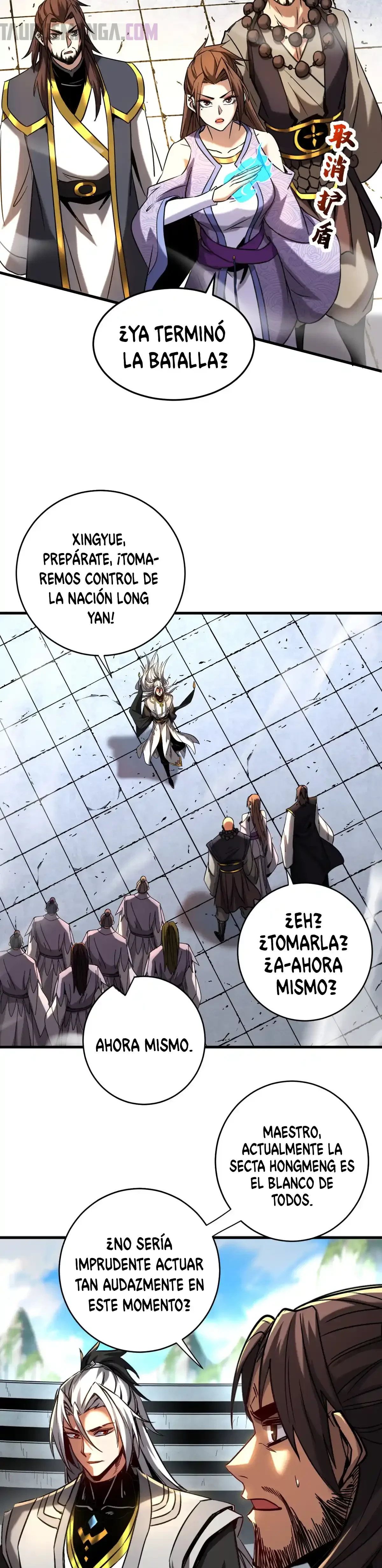 Mientras mis discípulas se matan, yo me relajo! > Capitulo 124 > Page 101